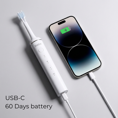 電動歯ブラシ – ダブルスマート回転 