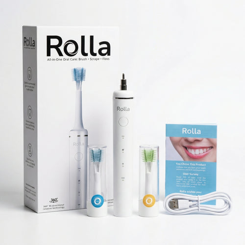 Cepillo de Dientes Eléctrico – Doble Rotación Inteligente 